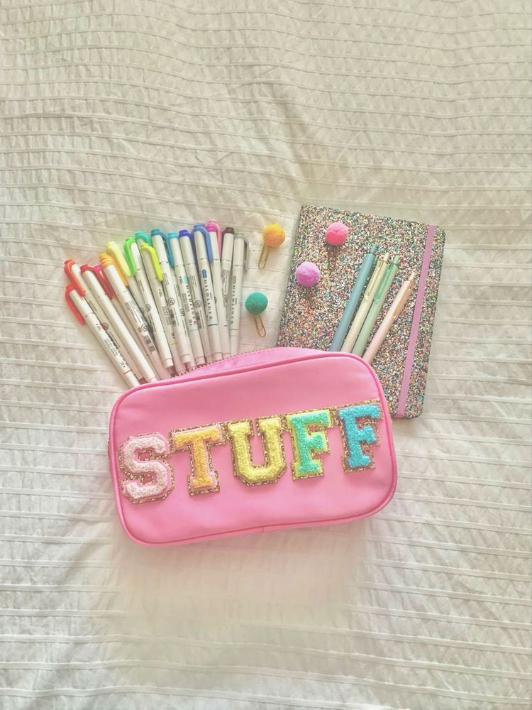 Personalized XL Nylon Makeup Bag
