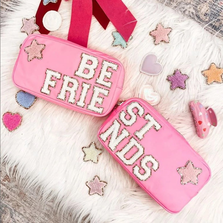 Personalized XL Nylon Makeup Bag