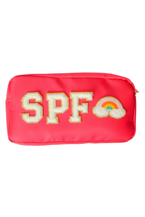 Personalized XL Nylon Makeup Bag
