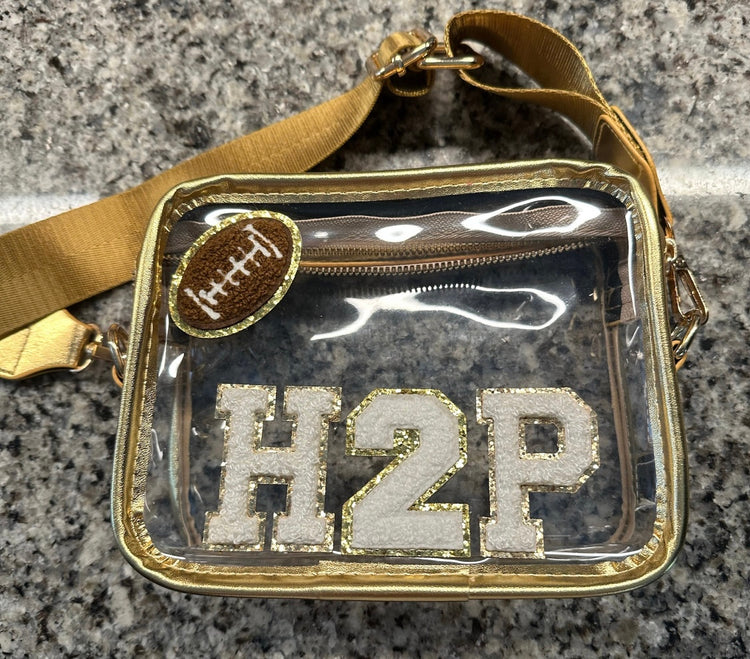 Elizabeth Clear Stadium Crossbody Bag