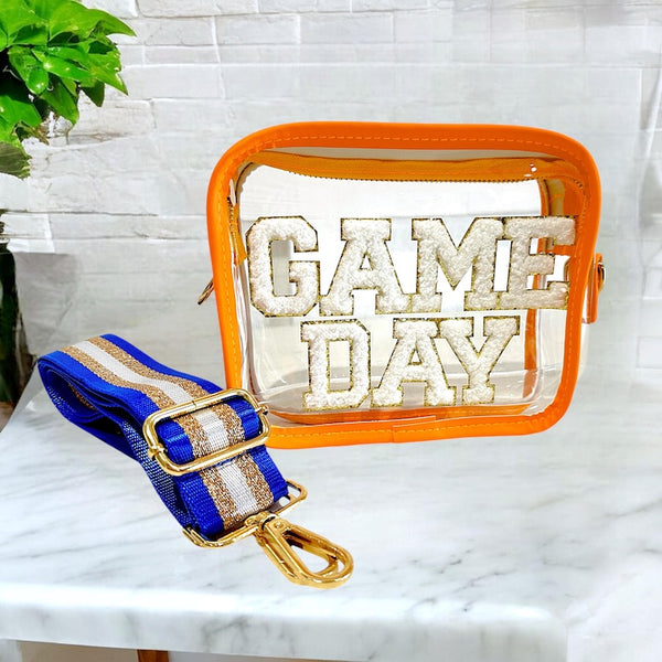 Game day Clear Stadium Crossbody purse