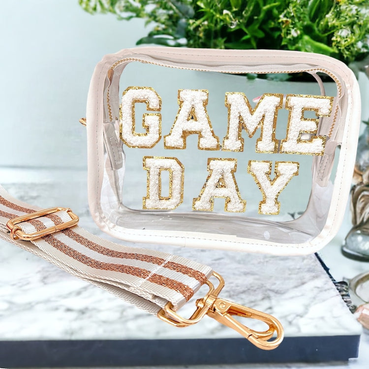 Game Day Clear Crossbody Purse