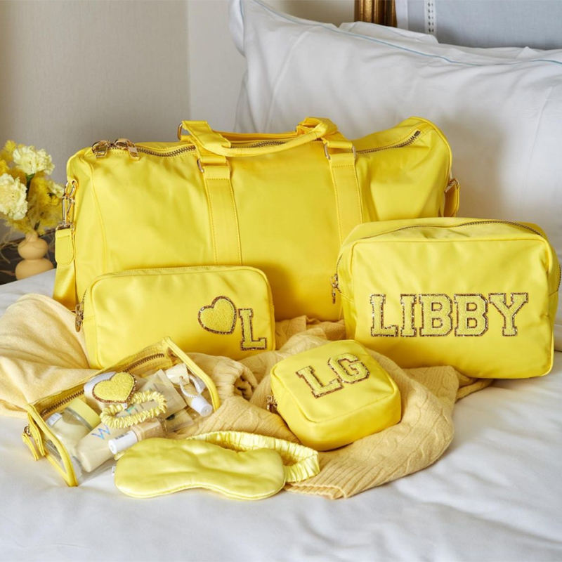 Personalized XL Nylon Makeup Bag