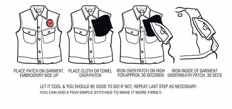 Beaded Number Patches