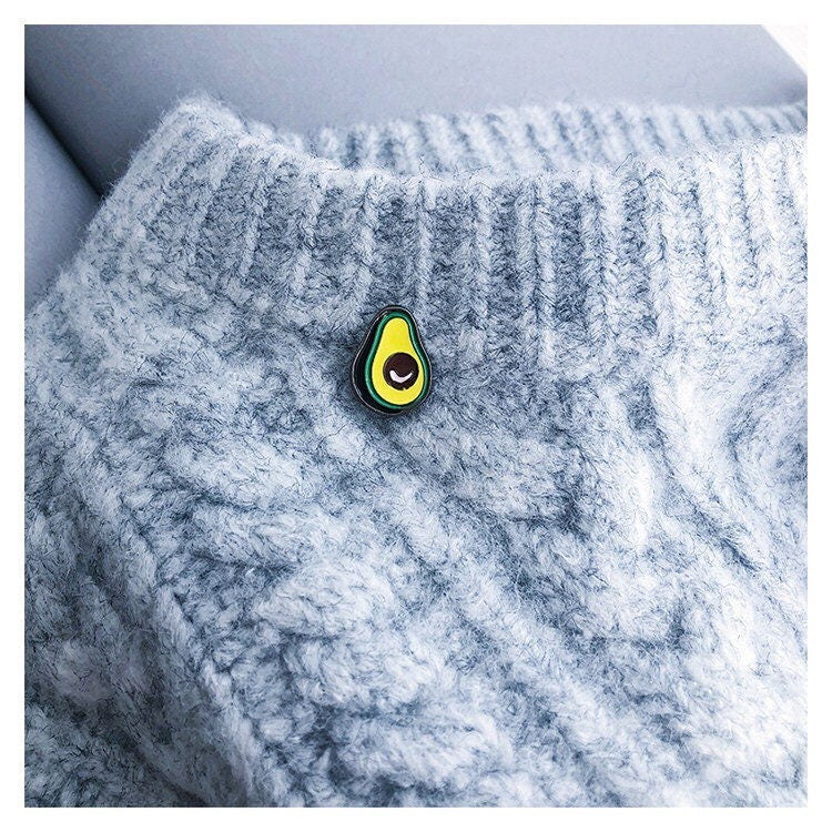 Avocado Enamel Pin