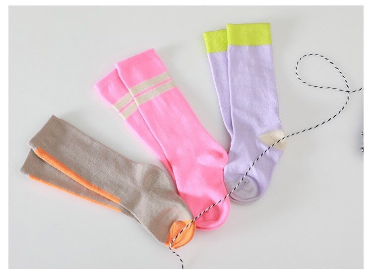 Neon Kids Knee-High Socks