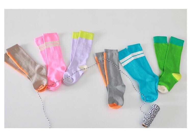 Neon Kids Knee-High Socks
