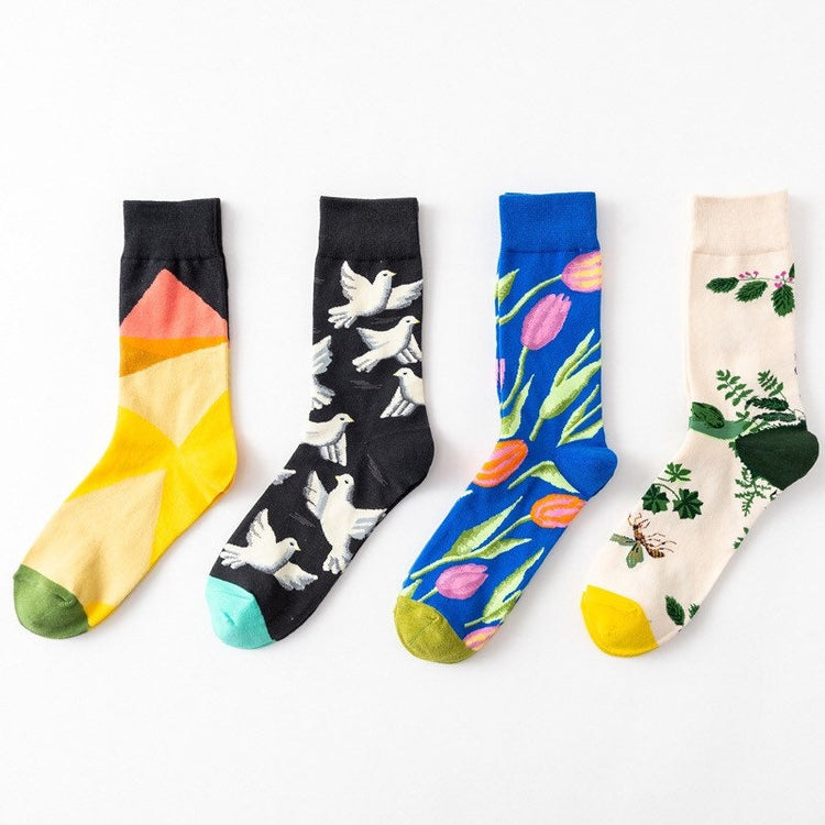 Diamond Pattern Socks