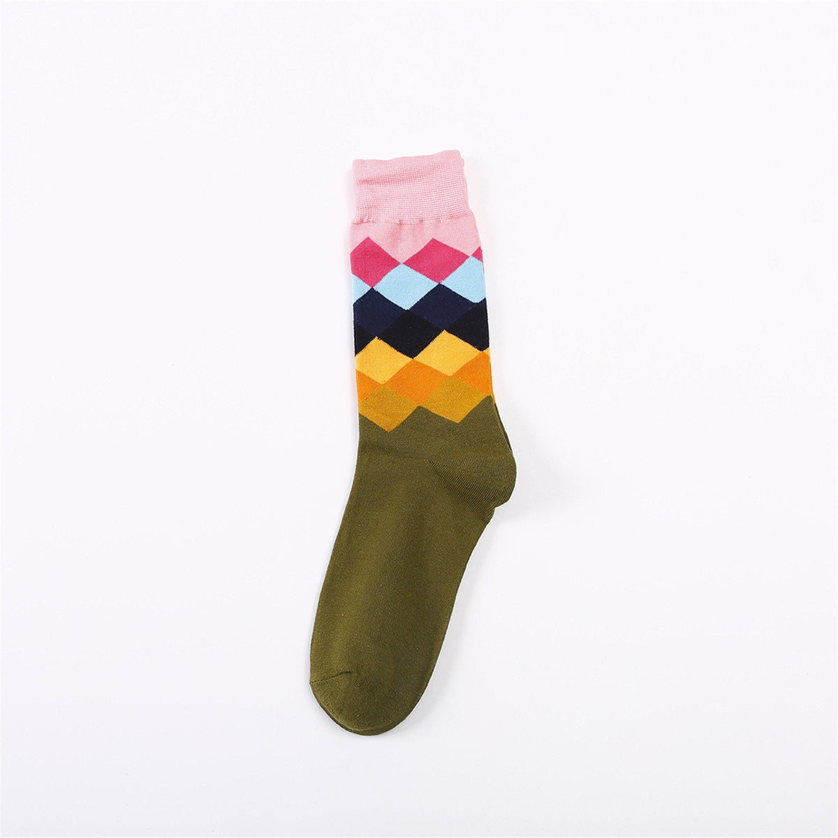 Diamond Pattern Socks
