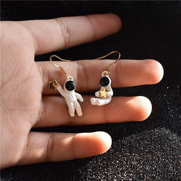 Creative Astro Asymmetry cute earrings-BESTSELLER-Special gift for Younger