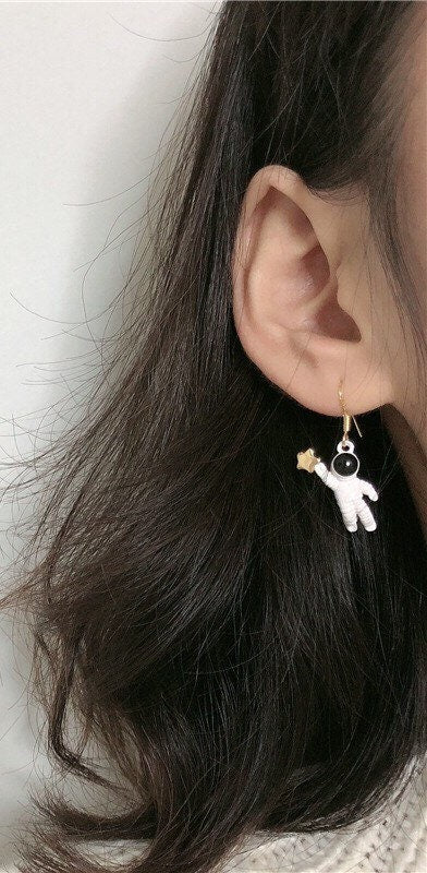 Astro Asymmetric Earrings