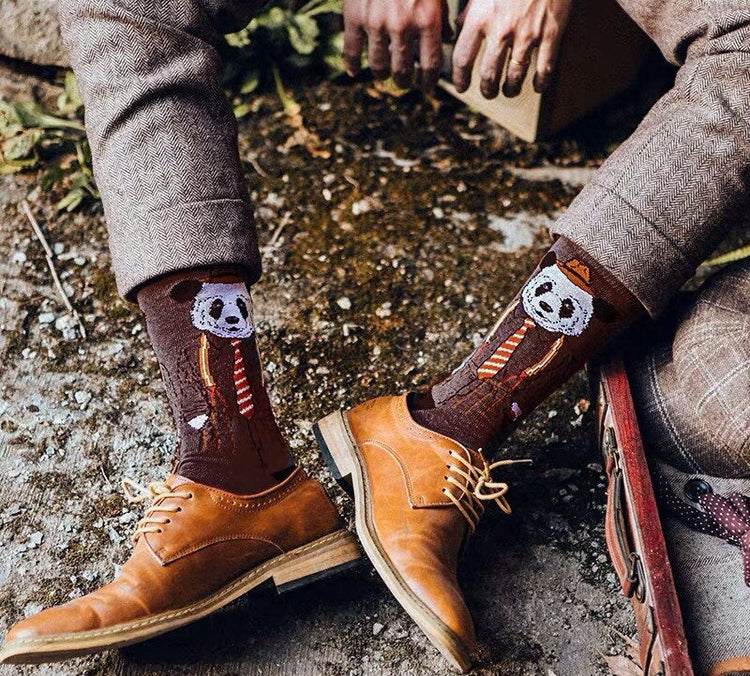 Panda Dress Socks