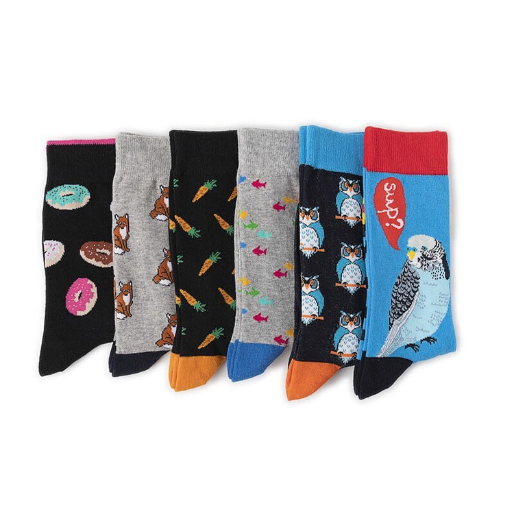 Carrot Pattern Socks