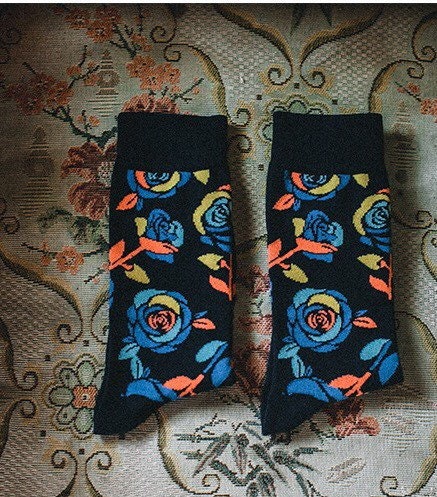 Roses Dress Socks