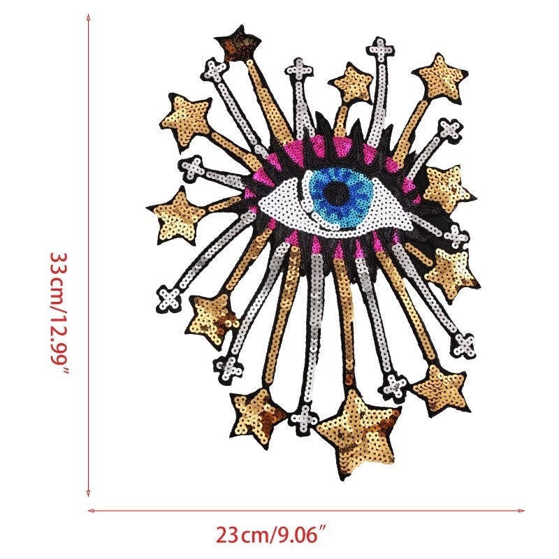 Beaded Starry Eye Patch