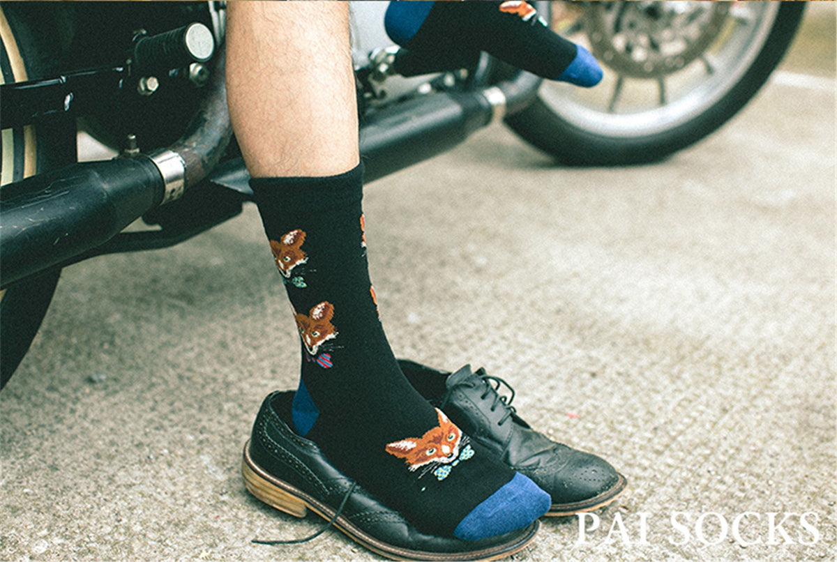 Fox Dress Socks