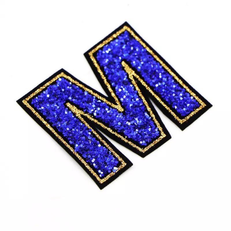 Blue Vintage Appliqué Patches