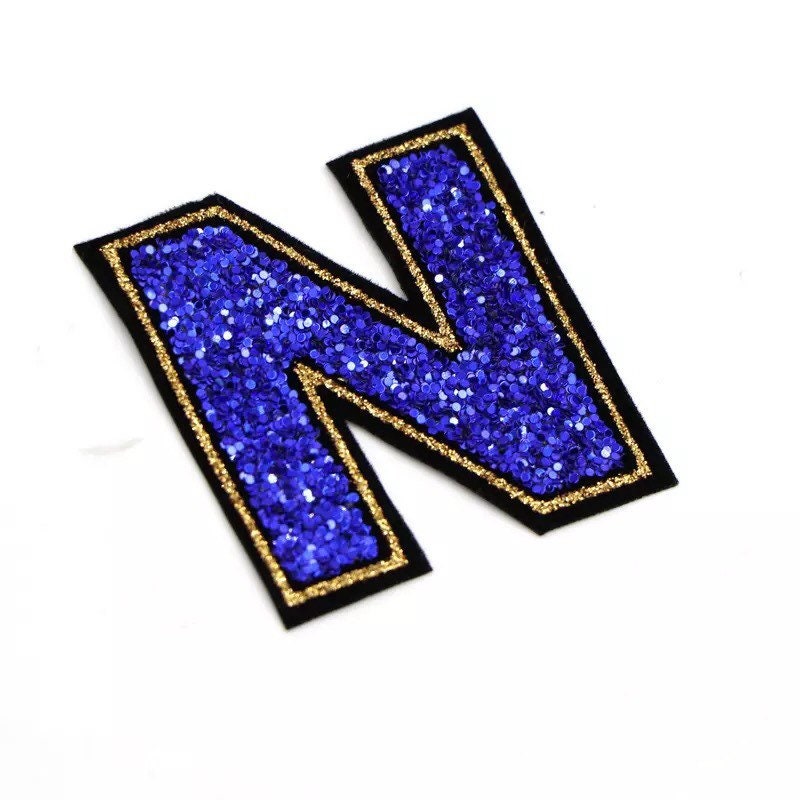 Blue Vintage Appliqué Patches