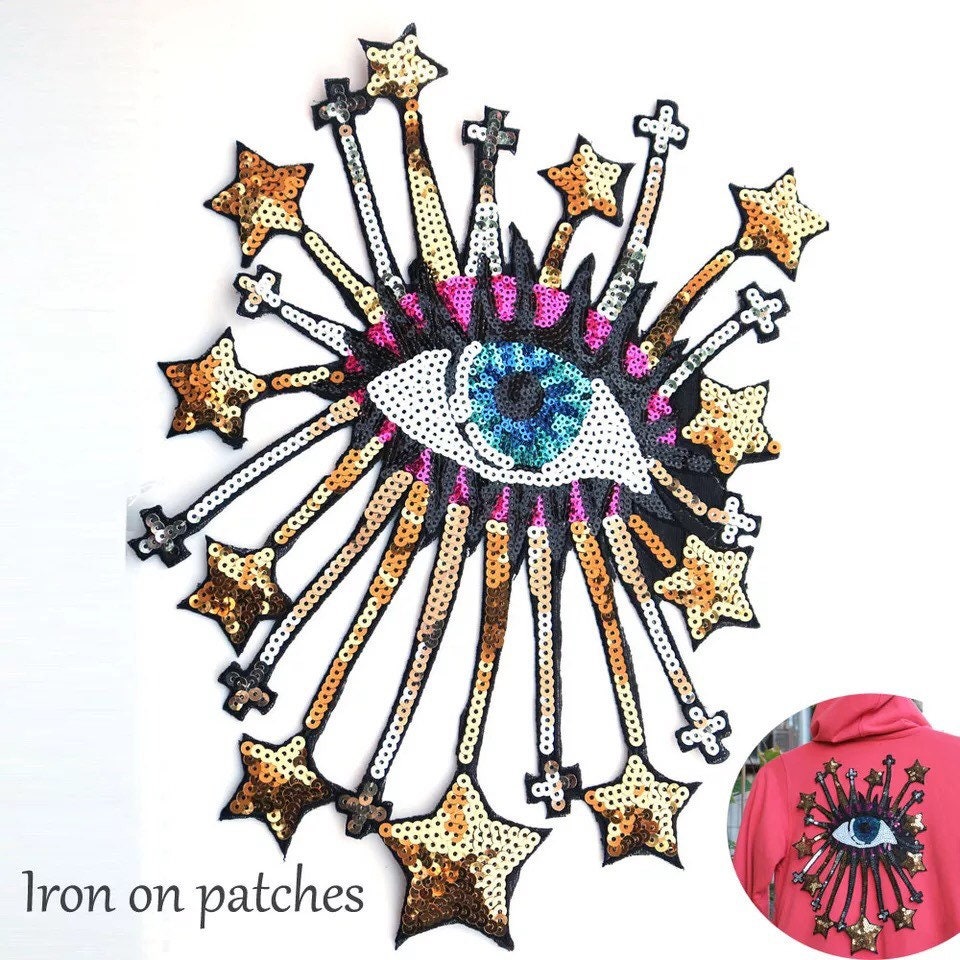 Beaded Starry Eye Patch