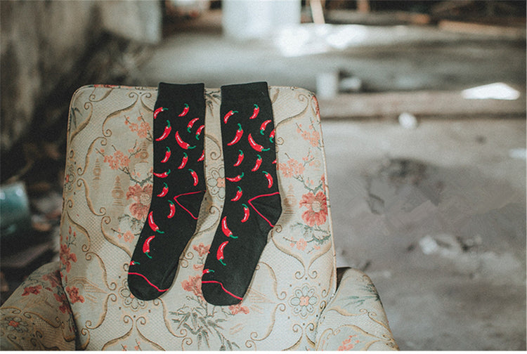 Red Pepper Dress Socks
