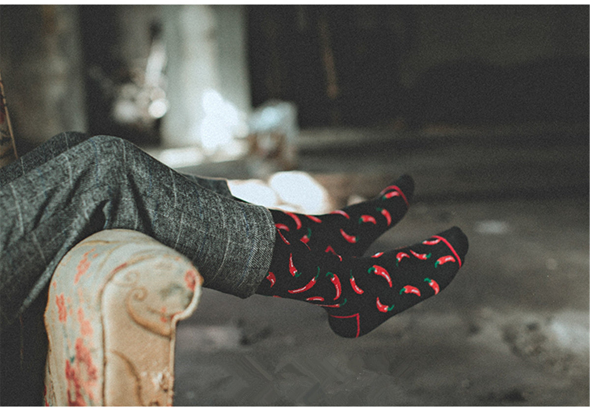 Red Pepper Dress Socks