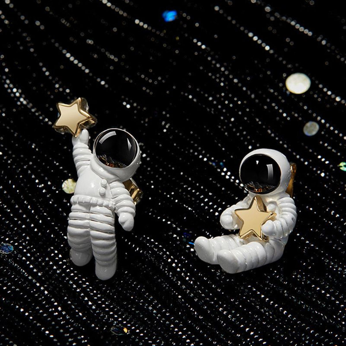 Astro Asymmetric Earrings