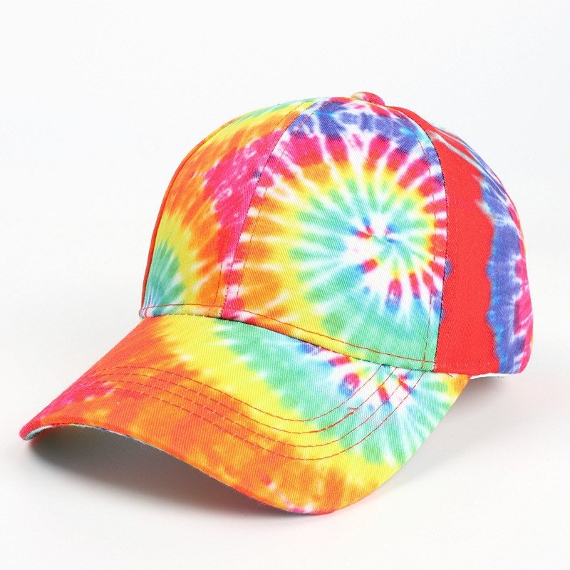 Tie-Dye Snapback Hat