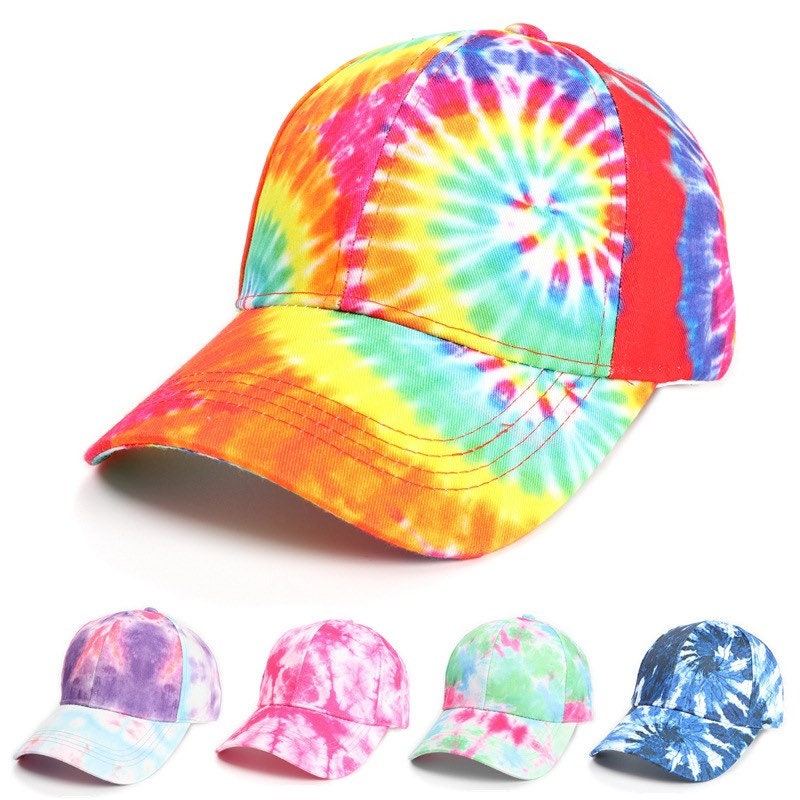 Tie-Dye Snapback Hat