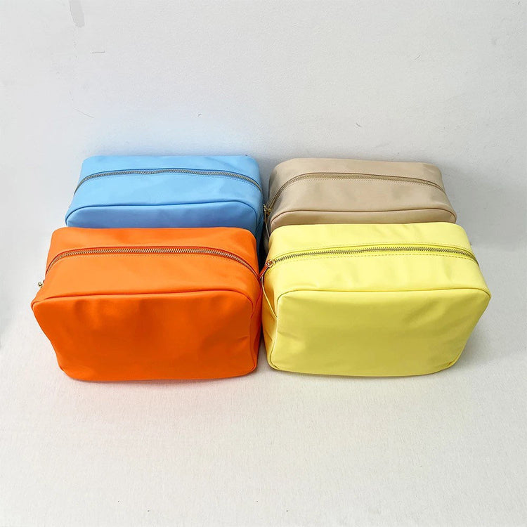 Personalized Large Nylon Makeup Bag