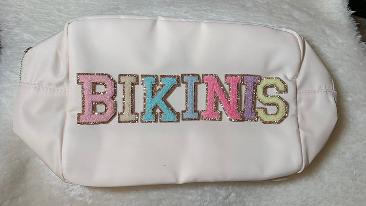 Personalized XL Nylon Makeup Bag