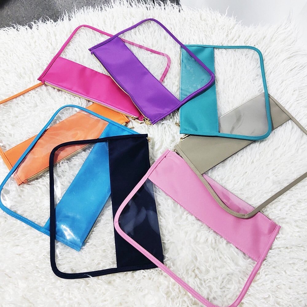 Snacks Clear Cosmetic Bag