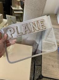 Snacks Clear Cosmetic Bag