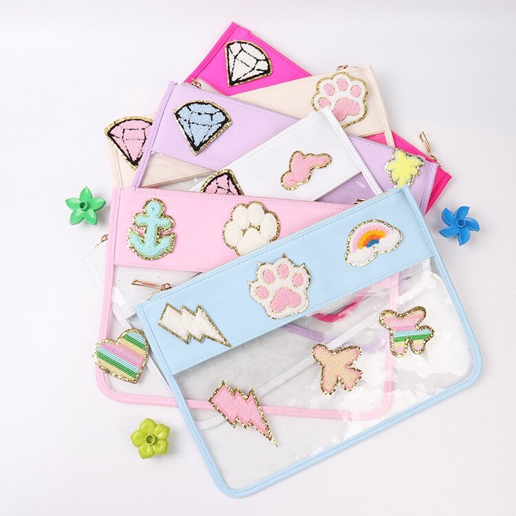Snacks Clear Cosmetic Bag