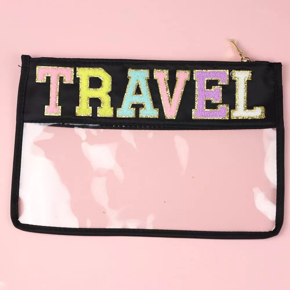 Large Clear Cosmetic Bag