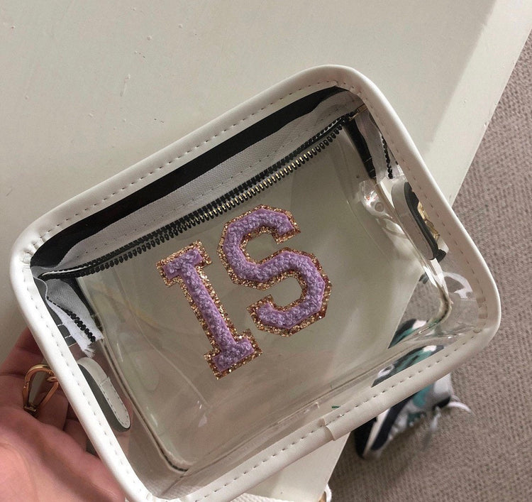 Elizabeth Clear Stadium Crossbody Bag