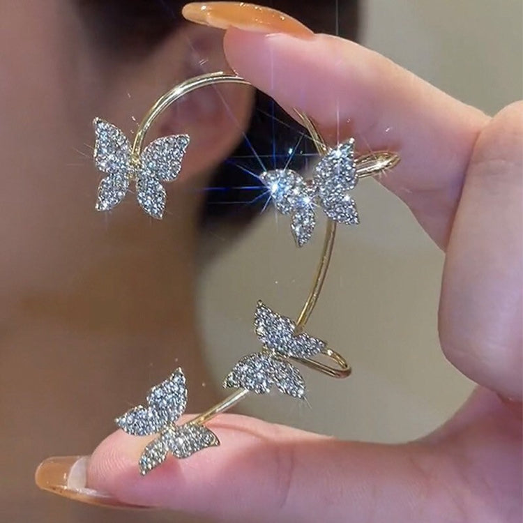 Butterfly Christmas Earrings