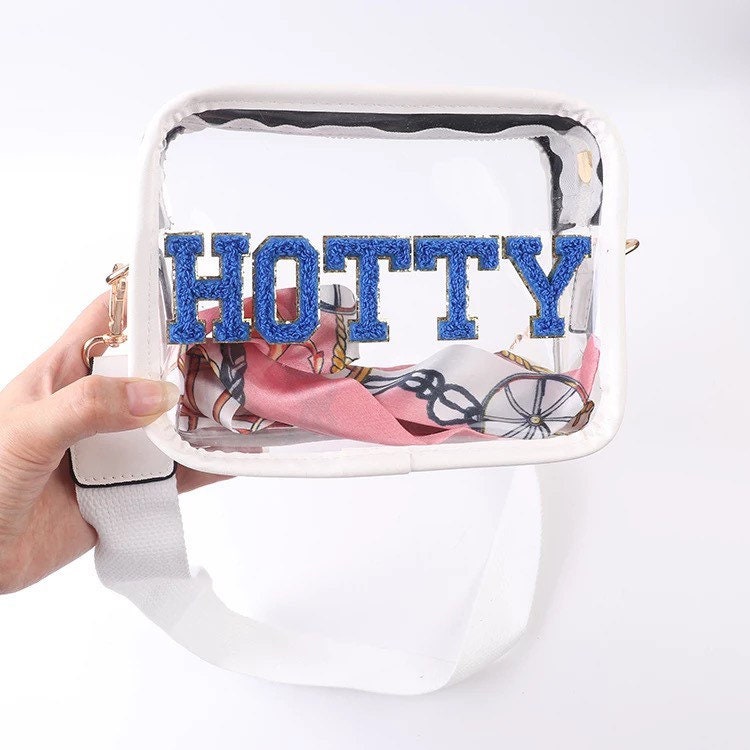 Elizabeth Clear Stadium Crossbody Bag