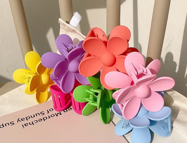 Flower Hair Clips