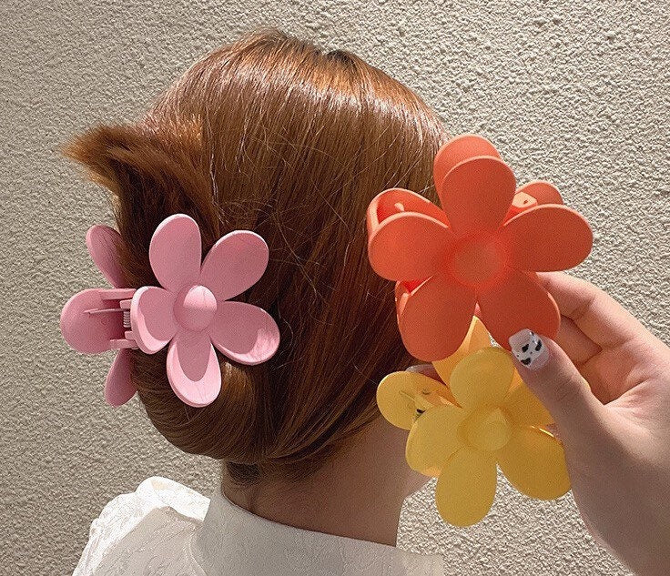 Flower Hair Clips