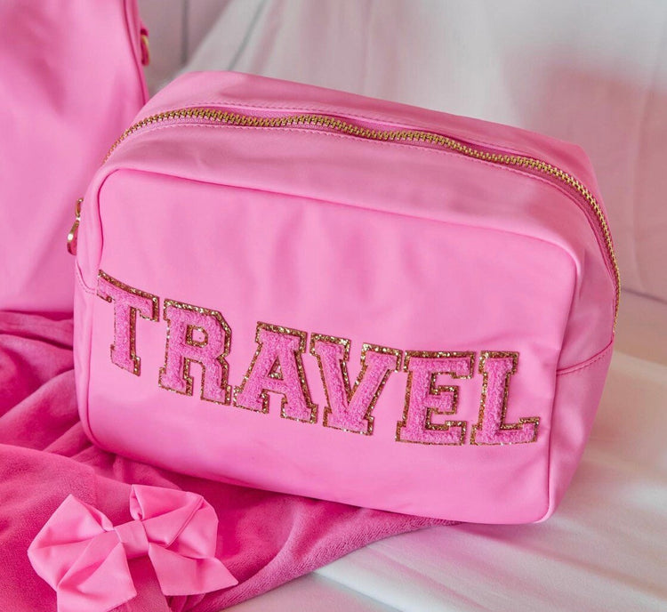 Large Nylon Makeup Pouch