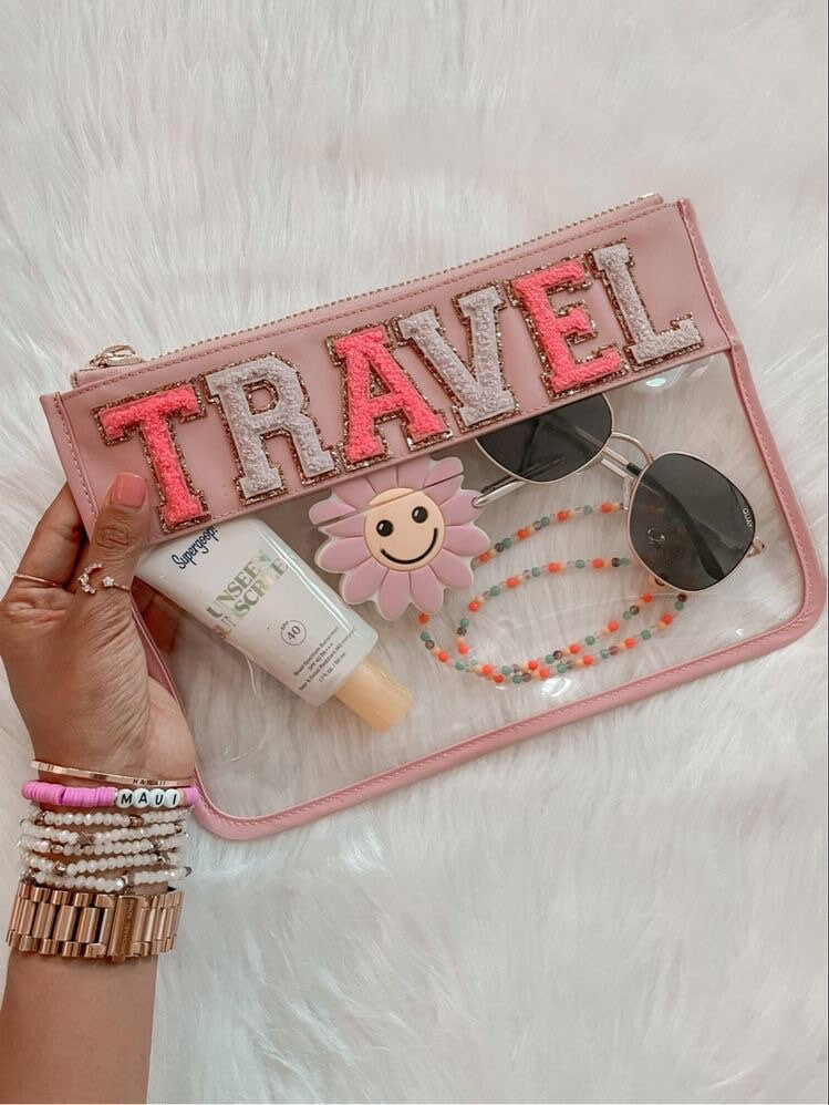 Large Clear Cosmetic Bag