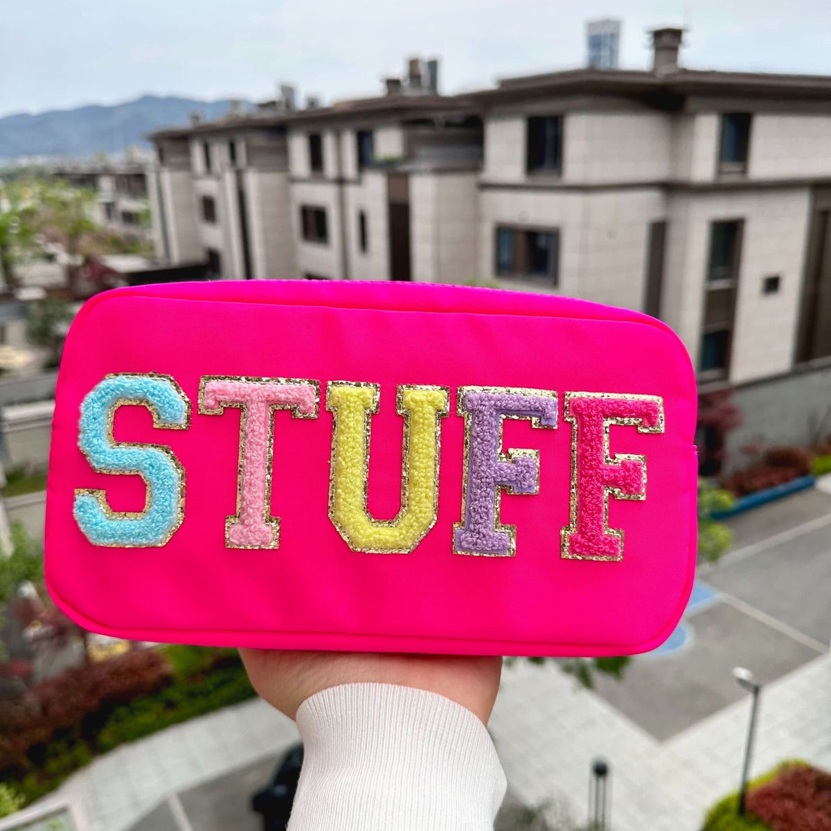 STUFF Large Nylon Pouch
