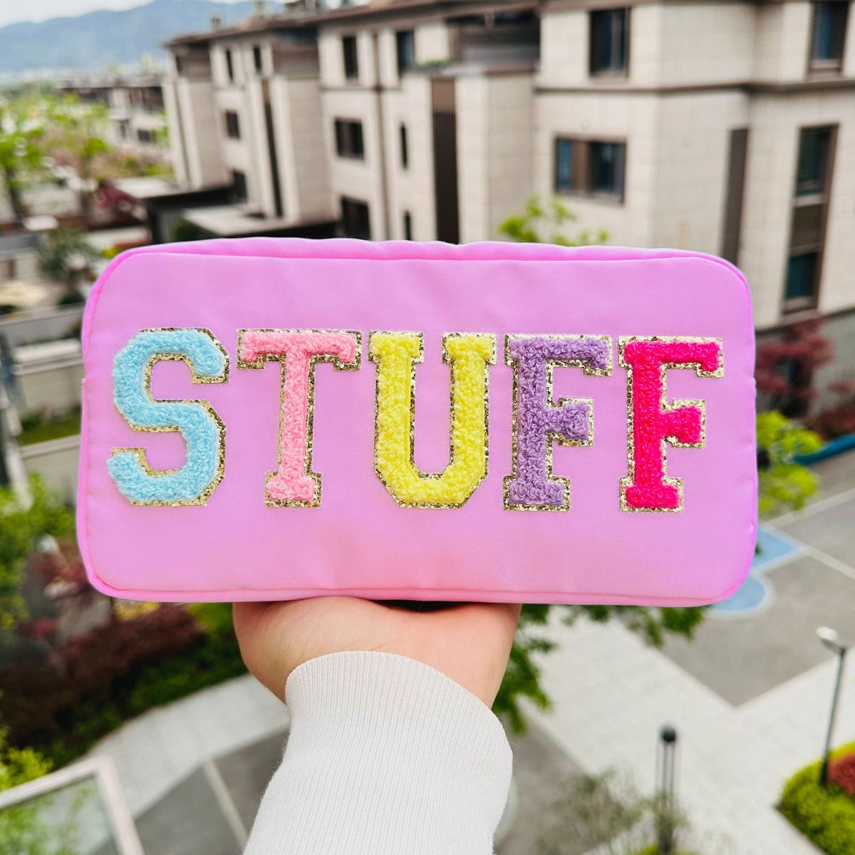 STUFF Large Nylon Pouch