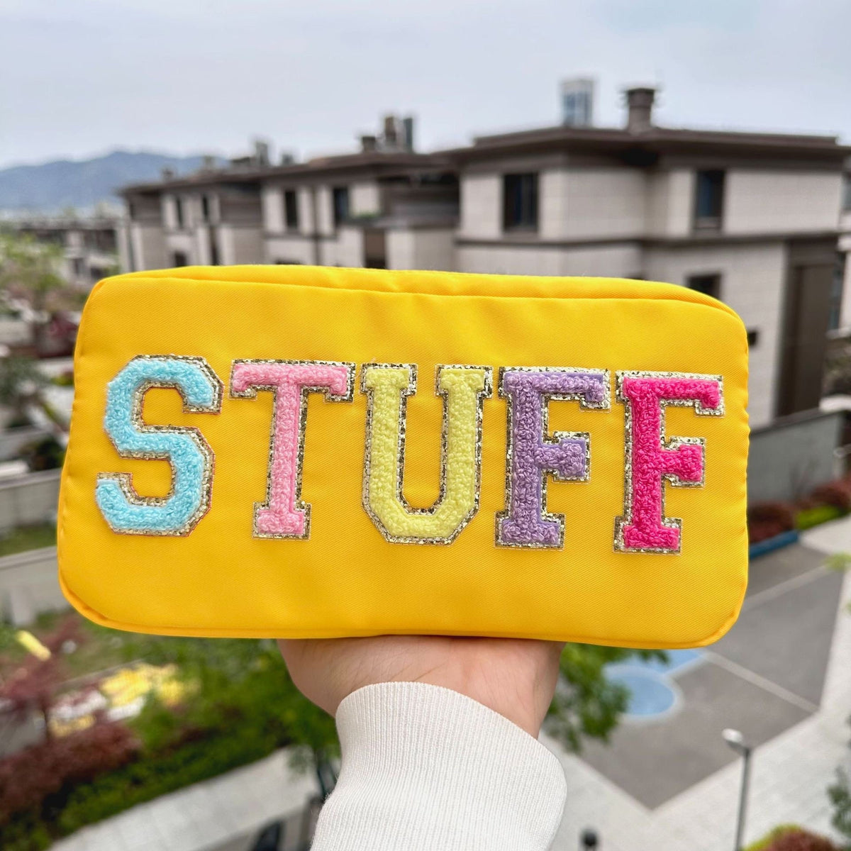 STUFF Large Nylon Pouch